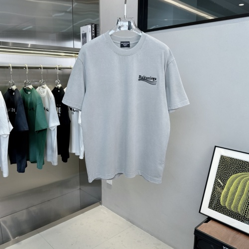 Replica Balenciaga T-Shirts Short Sleeved For Unisex #1185767, $40.00 USD, [ITEM#1185767], Replica Balenciaga T-Shirts outlet from China