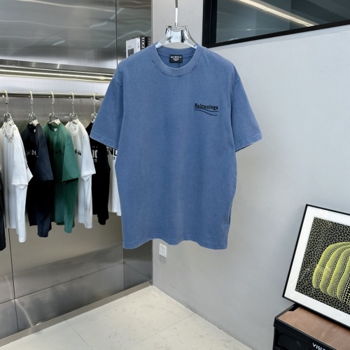 Replica Balenciaga T-Shirts Short Sleeved For Unisex #1185769, $40.00 USD, [ITEM#1185769], Replica Balenciaga T-Shirts outlet from China