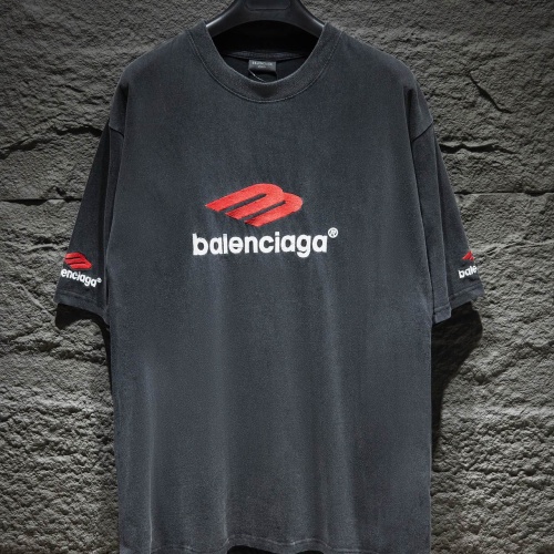 Replica Balenciaga T-Shirts Short Sleeved For Unisex #1185853, $39.00 USD, [ITEM#1185853], Replica Balenciaga T-Shirts outlet from China