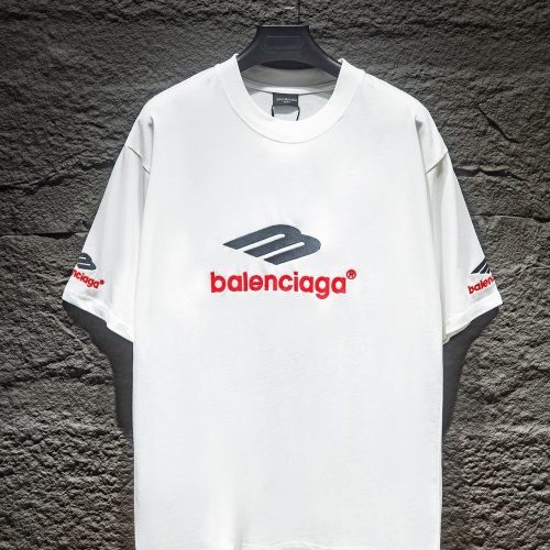 Replica Balenciaga T-Shirts Short Sleeved For Unisex #1185854, $39.00 USD, [ITEM#1185854], Replica Balenciaga T-Shirts outlet from China