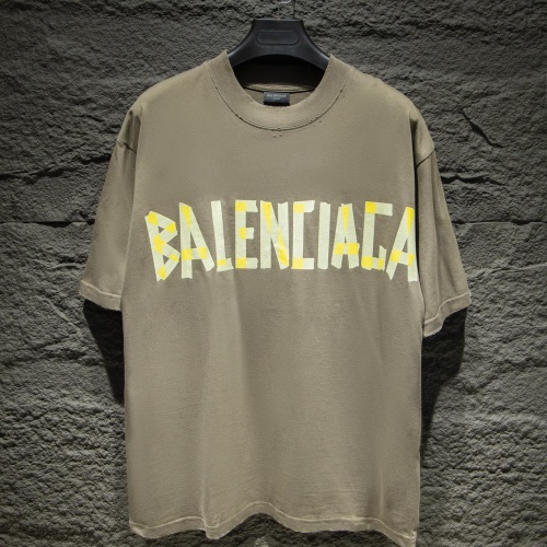 Replica Balenciaga T-Shirts Short Sleeved For Unisex #1185870, $38.00 USD, [ITEM#1185870], Replica Balenciaga T-Shirts outlet from China