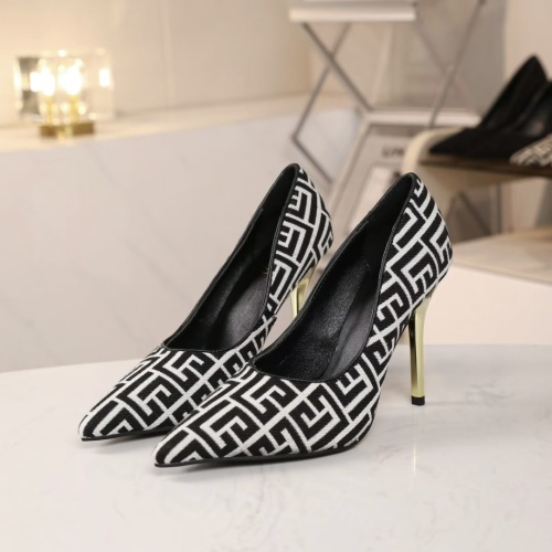 Replica Balmain High-Heeled Shoes For Women #1185915, $80.00 USD, [ITEM#1185915], Replica Balmain High-Heeled Shoes outlet from China
