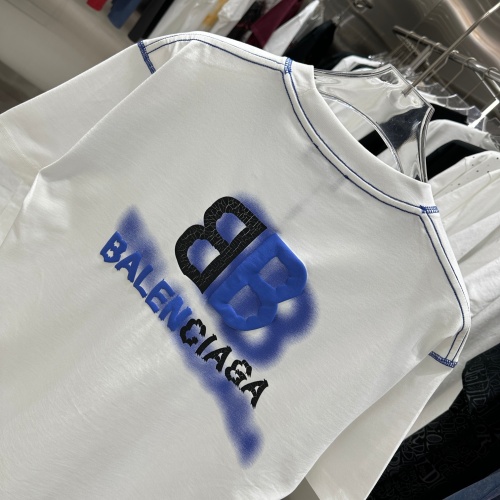 Replica Balenciaga T-Shirts Short Sleeved For Unisex #1185946 $45.00 USD for Wholesale