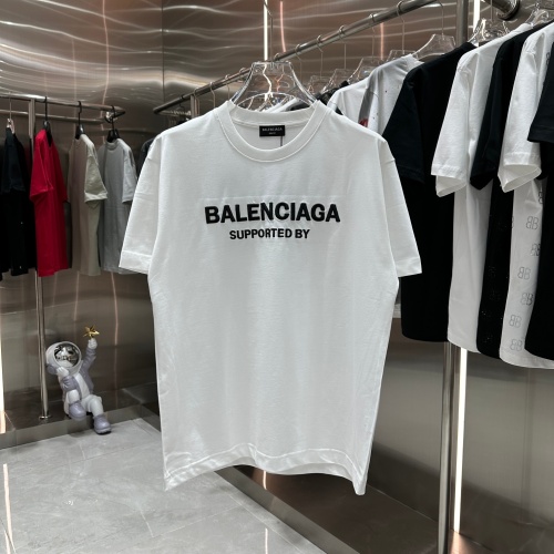 Replica Balenciaga T-Shirts Short Sleeved For Unisex #1185948, $45.00 USD, [ITEM#1185948], Replica Balenciaga T-Shirts outlet from China