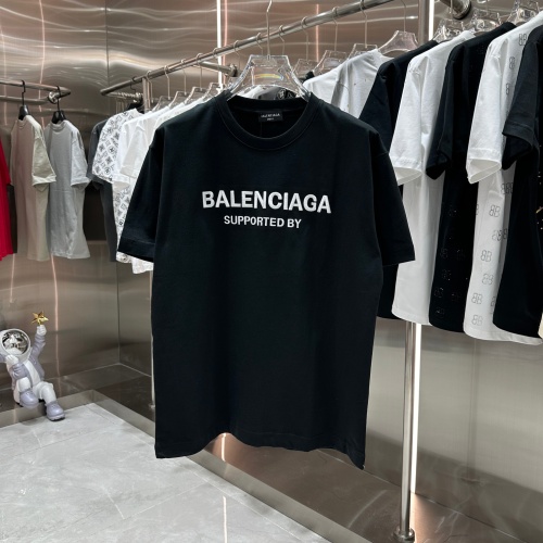 Replica Balenciaga T-Shirts Short Sleeved For Unisex #1185949, $45.00 USD, [ITEM#1185949], Replica Balenciaga T-Shirts outlet from China