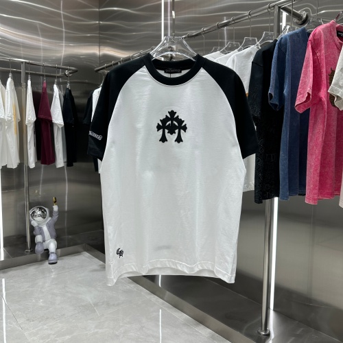 Replica Chrome Hearts T-Shirts Short Sleeved For Unisex #1185950, $45.00 USD, [ITEM#1185950], Replica Chrome Hearts T-Shirts outlet from China