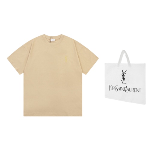 Replica Yves Saint Laurent YSL T-shirts Short Sleeved For Unisex #1185957, $45.00 USD, [ITEM#1185957], Replica Yves Saint Laurent YSL T-shirts outlet from China