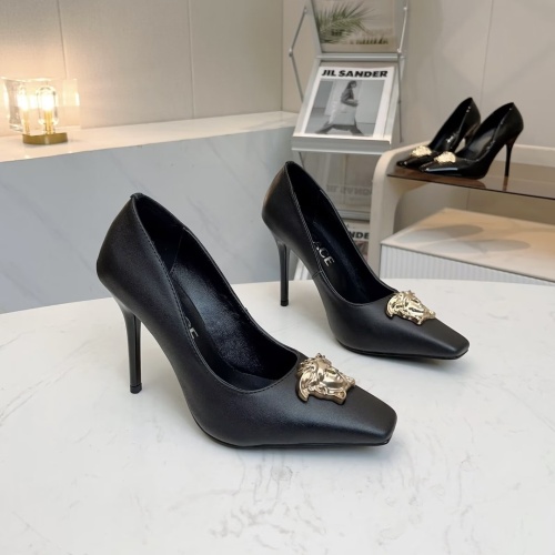 Replica Versace High-Heeled Shoes For Women #1185978 $80.00 USD for Wholesale