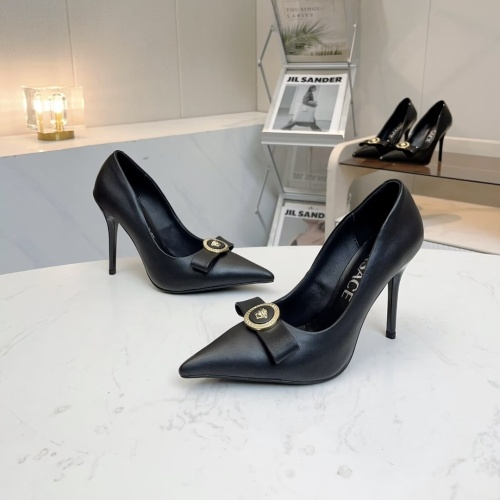 Replica Versace High-Heeled Shoes For Women #1185980, $80.00 USD, [ITEM#1185980], Replica Versace High-Heeled Shoes outlet from China