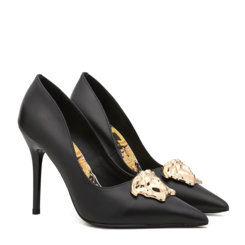 Replica Versace High-Heeled Shoes For Women #1185990, $92.00 USD, [ITEM#1185990], Replica Versace High-Heeled Shoes outlet from China