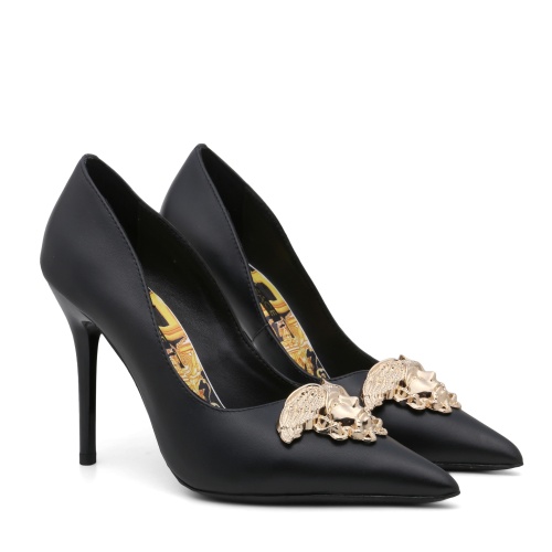 Replica Versace High-Heeled Shoes For Women #1185991, $92.00 USD, [ITEM#1185991], Replica Versace High-Heeled Shoes outlet from China