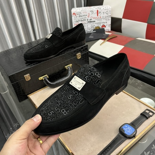 Replica Dolce &amp; Gabbana D&amp;G Leather Shoes For Men #1186044, $100.00 USD, [ITEM#1186044], Replica Dolce &amp; Gabbana D&amp;G Leather Shoes outlet from China
