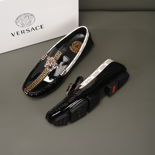 Replica Versace Leather Shoes For Men #1186117, $68.00 USD, [ITEM#1186117], Replica Versace Leather Shoes outlet from China