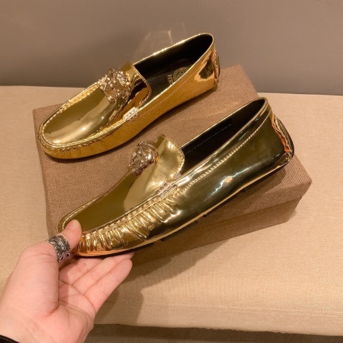 Replica Versace Leather Shoes For Men #1186123, $68.00 USD, [ITEM#1186123], Replica Versace Leather Shoes outlet from China