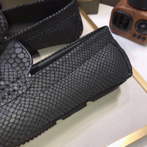 Replica Bottega Veneta BV Leather Shoes For Men #1186190 $85.00 USD for Wholesale
