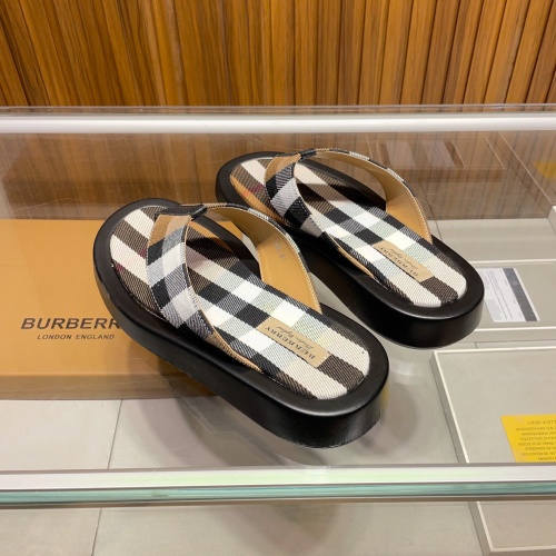 Replica Burberry Slippers For Men #1186239 $60.00 USD for Wholesale