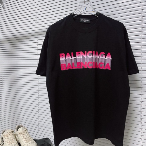 Replica Balenciaga T-Shirts Short Sleeved For Unisex #1186279, $40.00 USD, [ITEM#1186279], Replica Balenciaga T-Shirts outlet from China