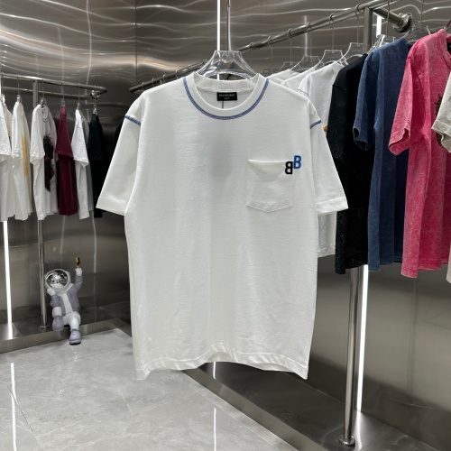 Replica Balenciaga T-Shirts Short Sleeved For Unisex #1186283, $45.00 USD, [ITEM#1186283], Replica Balenciaga T-Shirts outlet from China