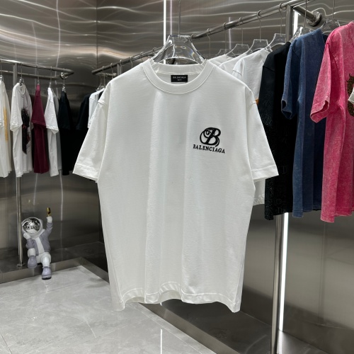 Replica Balenciaga T-Shirts Short Sleeved For Unisex #1186284, $45.00 USD, [ITEM#1186284], Replica Balenciaga T-Shirts outlet from China