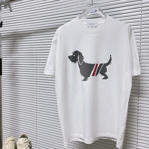 Replica Thom Browne TB T-Shirts Short Sleeved For Unisex #1186443, $41.00 USD, [ITEM#1186443], Replica Thom Browne TB T-Shirts outlet from China