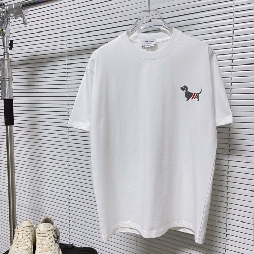 Replica Thom Browne TB T-Shirts Short Sleeved For Unisex #1186445, $41.00 USD, [ITEM#1186445], Replica Thom Browne TB T-Shirts outlet from China