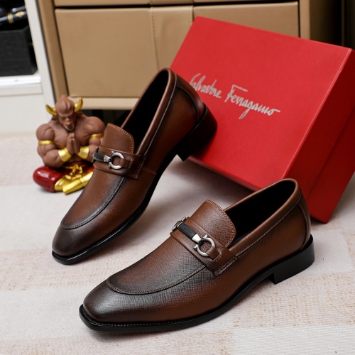 Replica Salvatore Ferragamo Leather Shoes For Men #1186487, $82.00 USD, [ITEM#1186487], Replica Salvatore Ferragamo Leather Shoes outlet from China