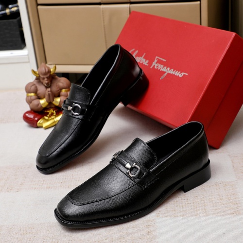 Replica Salvatore Ferragamo Leather Shoes For Men #1186488, $82.00 USD, [ITEM#1186488], Replica Salvatore Ferragamo Leather Shoes outlet from China