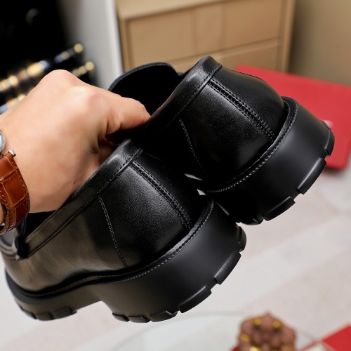 Replica Salvatore Ferragamo Leather Shoes For Men #1186492 $96.00 USD for Wholesale