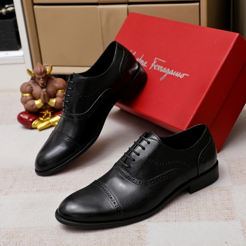Replica Salvatore Ferragamo Leather Shoes For Men #1186498, $76.00 USD, [ITEM#1186498], Replica Salvatore Ferragamo Leather Shoes outlet from China