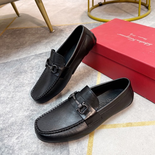 Replica Salvatore Ferragamo Leather Shoes For Men #1186542, $88.00 USD, [ITEM#1186542], Replica Salvatore Ferragamo Leather Shoes outlet from China