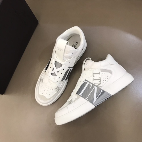 Replica Valentino High Tops Shoes For Men #1186566, $85.00 USD, [ITEM#1186566], Replica Valentino High Tops Shoes outlet from China