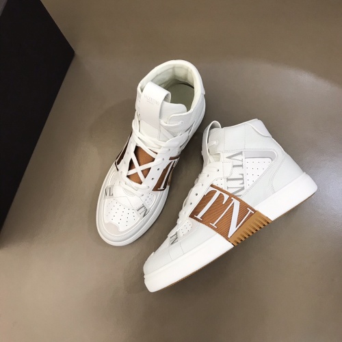 Replica Valentino High Tops Shoes For Men #1186567, $85.00 USD, [ITEM#1186567], Replica Valentino High Tops Shoes outlet from China