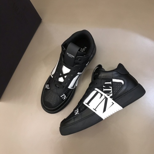 Replica Valentino High Tops Shoes For Men #1186571, $85.00 USD, [ITEM#1186571], Replica Valentino High Tops Shoes outlet from China