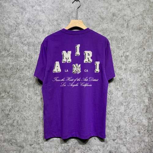 Replica Amiri T-Shirts Short Sleeved For Unisex #1186728, $39.00 USD, [ITEM#1186728], Replica Amiri T-Shirts outlet from China