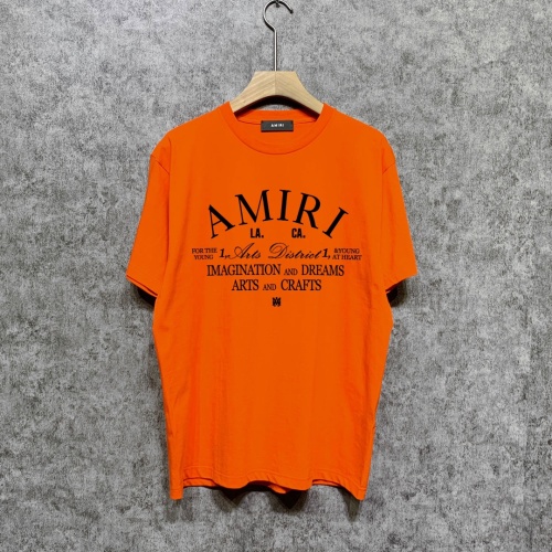 Replica Amiri T-Shirts Short Sleeved For Unisex #1186740, $39.00 USD, [ITEM#1186740], Replica Amiri T-Shirts outlet from China