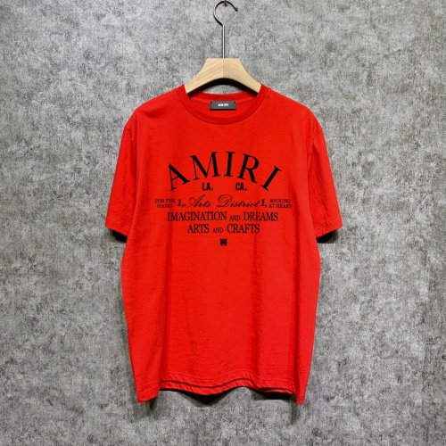 Replica Amiri T-Shirts Short Sleeved For Unisex #1186741, $39.00 USD, [ITEM#1186741], Replica Amiri T-Shirts outlet from China