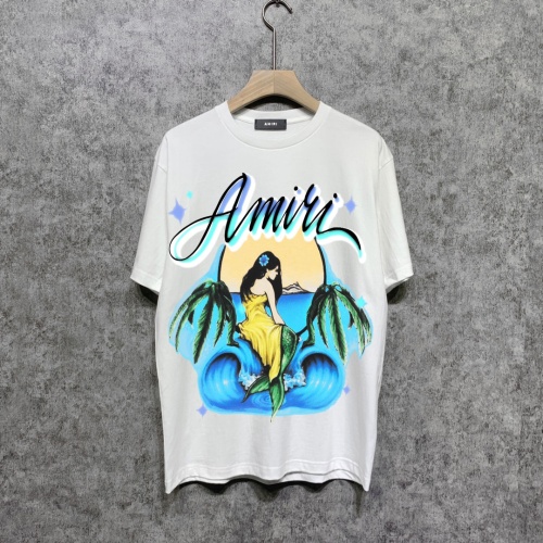 Replica Amiri T-Shirts Short Sleeved For Unisex #1186757, $39.00 USD, [ITEM#1186757], Replica Amiri T-Shirts outlet from China