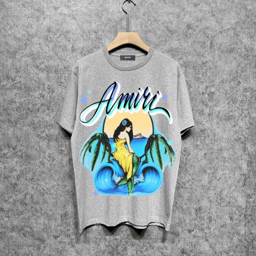Replica Amiri T-Shirts Short Sleeved For Unisex #1186759, $39.00 USD, [ITEM#1186759], Replica Amiri T-Shirts outlet from China