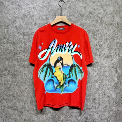 Replica Amiri T-Shirts Short Sleeved For Unisex #1186761, $39.00 USD, [ITEM#1186761], Replica Amiri T-Shirts outlet from China