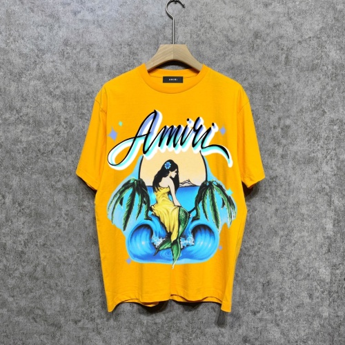 Replica Amiri T-Shirts Short Sleeved For Unisex #1186763, $39.00 USD, [ITEM#1186763], Replica Amiri T-Shirts outlet from China