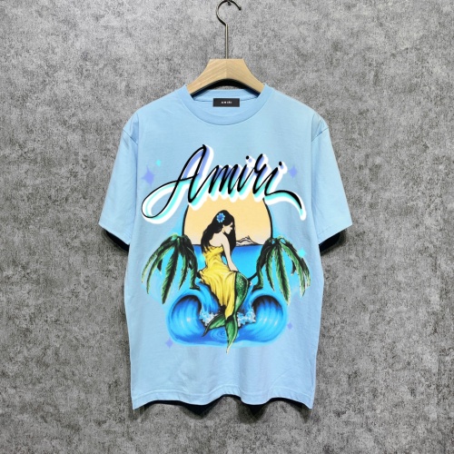 Replica Amiri T-Shirts Short Sleeved For Unisex #1186765, $39.00 USD, [ITEM#1186765], Replica Amiri T-Shirts outlet from China