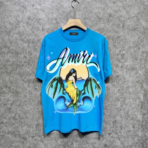 Replica Amiri T-Shirts Short Sleeved For Unisex #1186766, $39.00 USD, [ITEM#1186766], Replica Amiri T-Shirts outlet from China