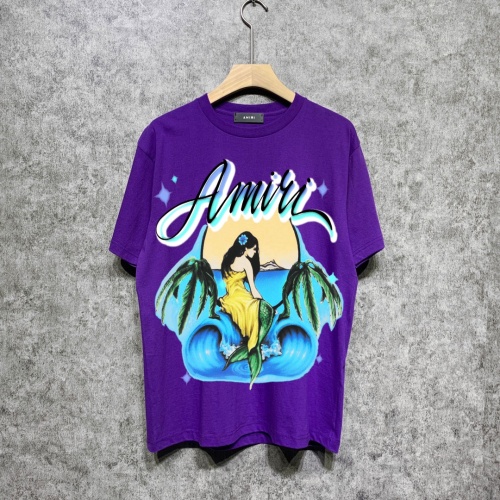 Replica Amiri T-Shirts Short Sleeved For Unisex #1186768, $39.00 USD, [ITEM#1186768], Replica Amiri T-Shirts outlet from China