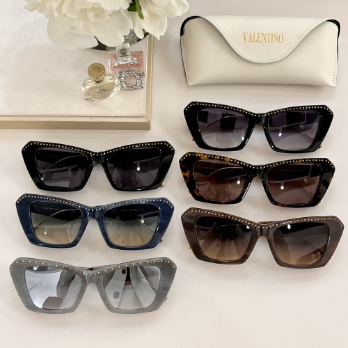 Replica Valentino AAA Quality Sunglasses #1187364 $64.00 USD for Wholesale