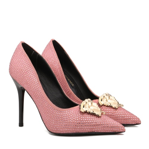 Replica Versace High-Heeled Shoes For Women #1187391, $80.00 USD, [ITEM#1187391], Replica Versace High-Heeled Shoes outlet from China