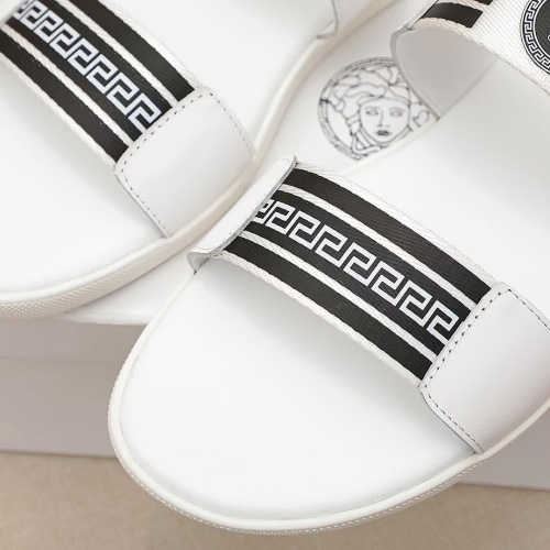 Replica Versace Slippers For Men #1187402 $42.00 USD for Wholesale