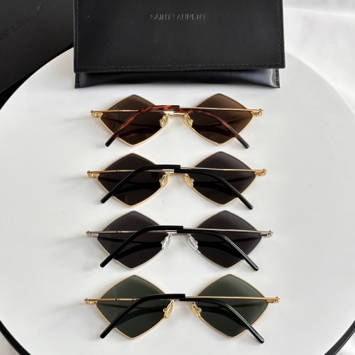 Replica Yves Saint Laurent YSL AAA Quality Sunglasses #1187537 $48.00 USD for Wholesale