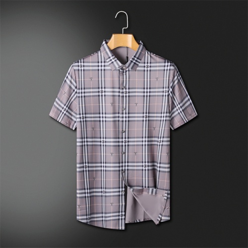 Replica Burberry Shirts Short Sleeved For Men #1187730, $52.00 USD, [ITEM#1187730], Replica Burberry Shirts outlet from China