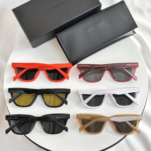Replica Yves Saint Laurent YSL AAA Quality Sunglasses #1187765 $45.00 USD for Wholesale
