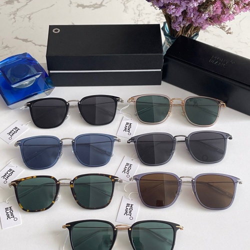 Replica Montblanc AAA Quality Sunglasses #1187826 $60.00 USD for Wholesale